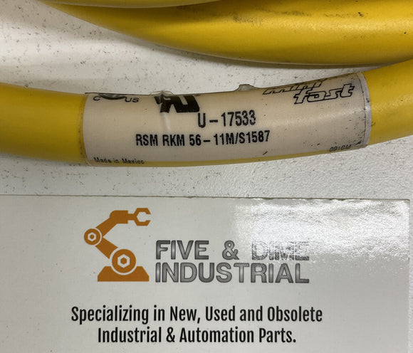 Turck RSM RKM 56-11M/S1587 Mini Fast Cable U-17533