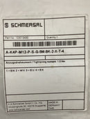 Schmersal 103013430 5M 4-Pole Cable A-K4P-M12-P-S-G-5M-BK-2-X-T-4-3