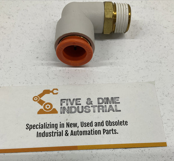 SMC KQZL13-36S 90° 1/2" Tube 3/8" Npt Male