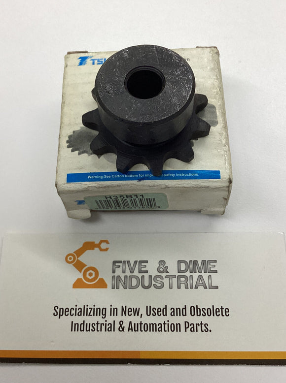 Tsubaki H35B11  Bore to Size Sprocket 3/8" Bore 11 Teeth