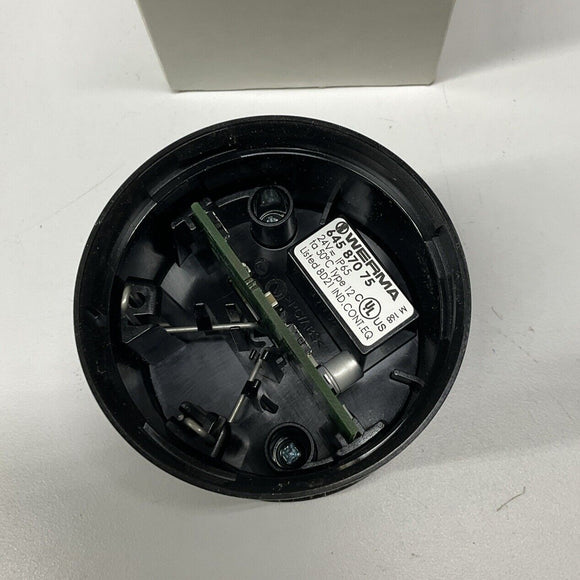 Werma 645.870.75 Siren Alarm Element 24VAC/DC Black 645-870-75