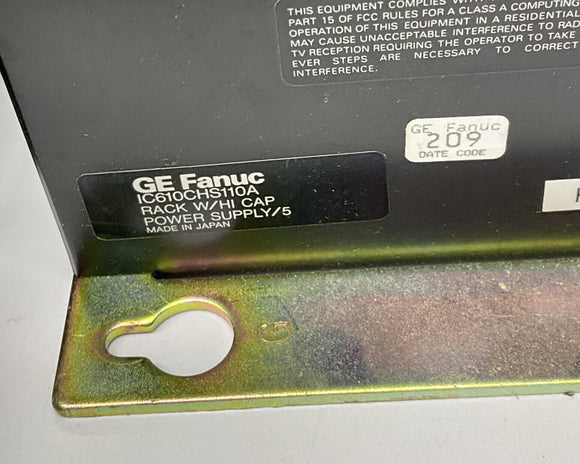 GE Fanuc IC610CPU106C 3.7K Ram w/ Modules & Timer Counter Setpoint Unit