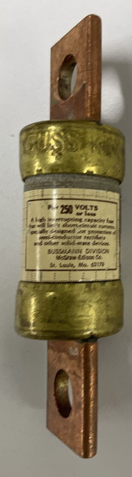 Bussman Tron KAX-60 Rectifier  Fuse 60A, 250V