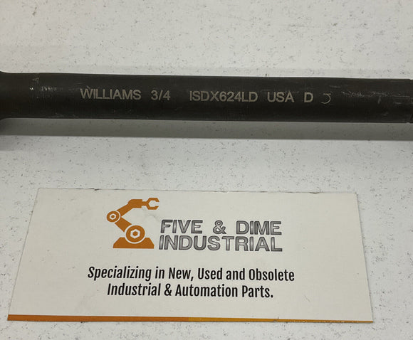 Williams ISDX624LD Flextension, 3/4" Double Hex