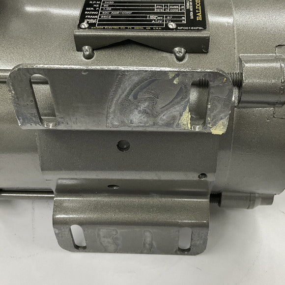 Baldor A-87621165 / 34-7056-5719 AC Motor 1/2 HP, RPM 3450, 115/230V