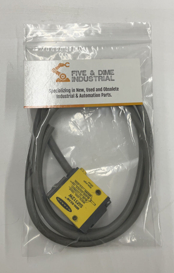 Banner SM312W Mini-Beam Photoelectric Sensor 1 Meter
