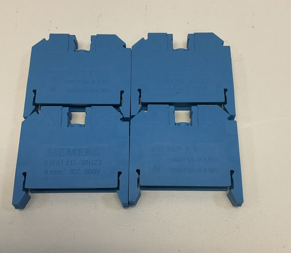 Siemens IEC 947-7-1 Din Rail Mount Clamp  Lot of 4
