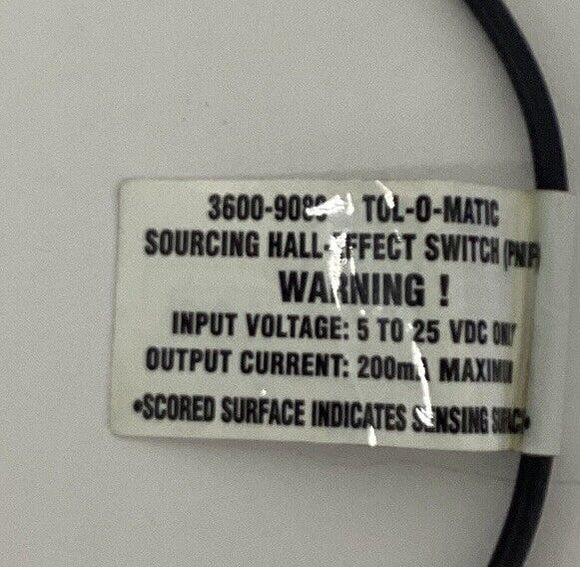 Tolomatic 36009089 Hall Effect Switch Sensor
