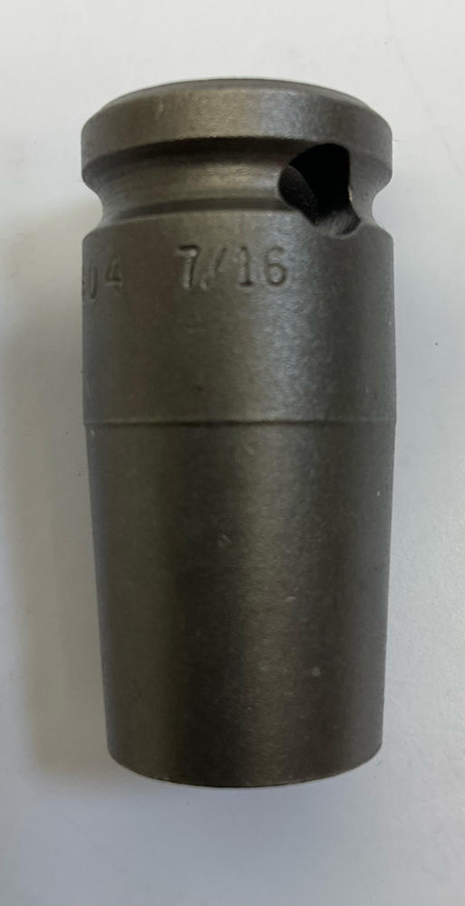 Apex SW-604 7/16" 6-Point Socket, 3/8" Square Drive, 1-1/2" Long