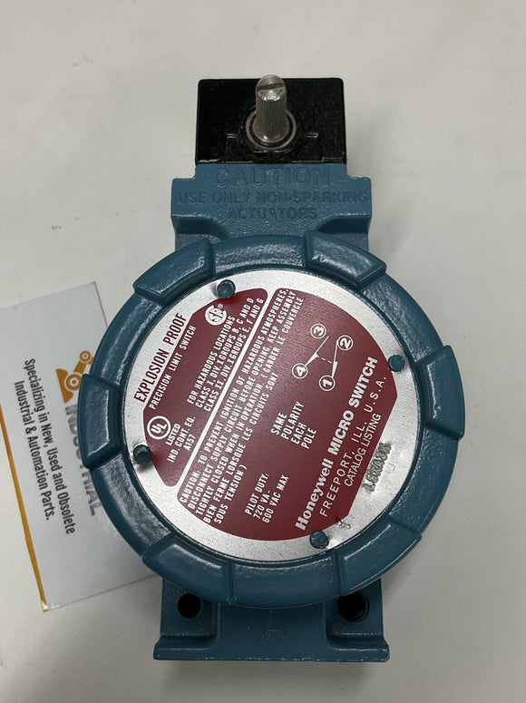 Honeywell LSXA3K-2C Micro-Switch Side Explosion Proof Rotary Limit Switch