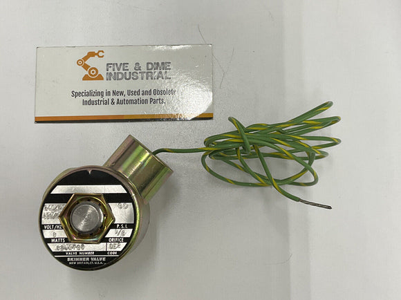 Honeywell Skinner C2J1730 3-Way Solenoid Valve 1/8" 240VDC 90 PSI