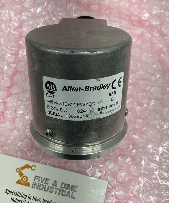 Allen Bradley 845H-SJEB22FWY2C Ser. C Incremental Encoder