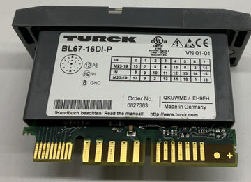 Turck BL67-16DI-P Digital Input Module - 0