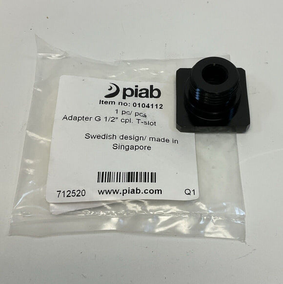 Piab 0104112 T-Slot Adapter G 1/2" CPL