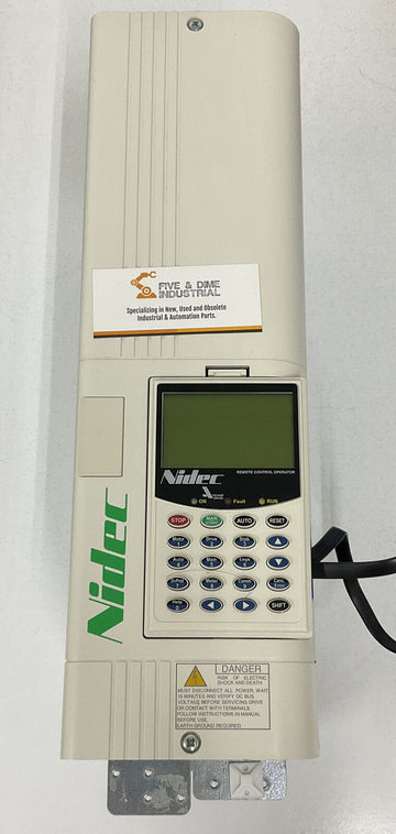 US Motors Nidec AD1A0228FBBNHNNN00NN 3PH, 40A, 30 HP, 380/480V Drive