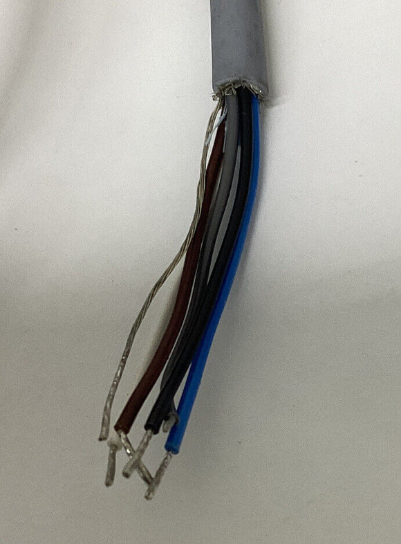 Turck WKS4.5T-5 Cable U-00221 M12 Female Right Angle 5-Meters