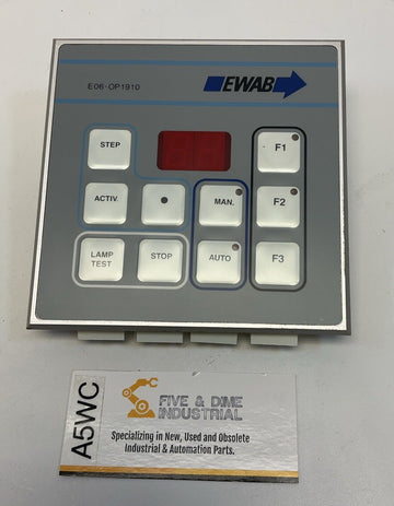 EWAB Control Panel Key Pad E06-OP1910