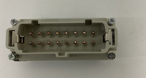 Lapp/Epic H-BE-16SS / 10194000  16 Pin Rectangular Male Insert