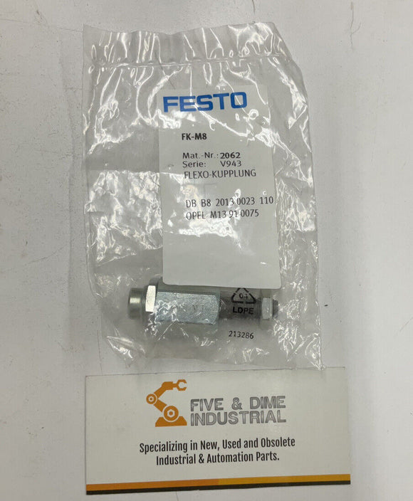 Festo  FK-M8 Self-Aligning Coupler 2062