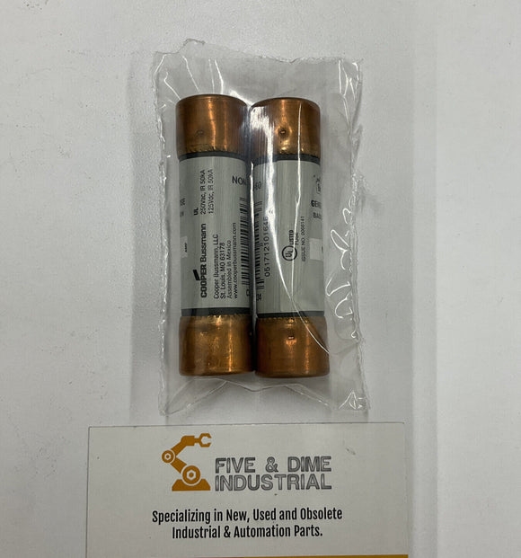 Bussmann Lot of 2 Fuses Non-60 Series 60A 250V