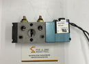 Mac B11C-PP-221BA-192 4 Way 24 VDC Solenoid Valve No Gasket-1