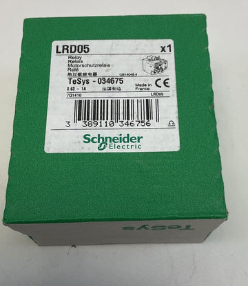 Schneider LRD05 Thermal Overload Relay LRD05 0.63-1A - 0