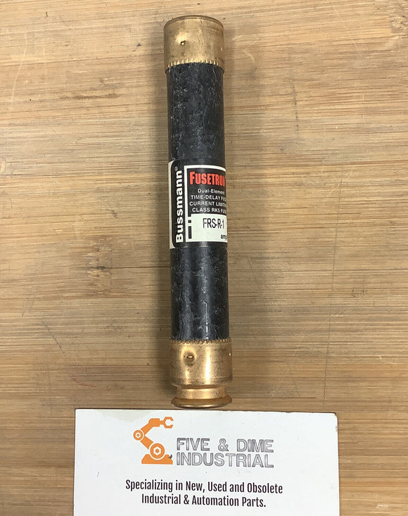 Bussmann Fusetron FRS-R-1 Fuses 600VAC.Lot of 2