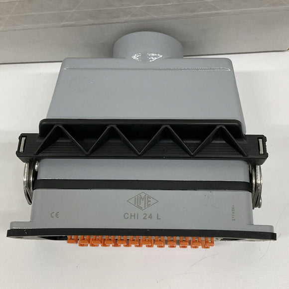 Mencom MQLS-24IVA40 24-Pole Rectangular Connector Kit M40, Single Latch