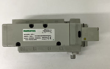 Numatics 353BA400M000061 24VDC Solenoid Valve w/ 1/2'' NPT Base