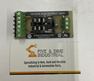 Allen Bradley 60-2124 Ser. B Photo Switch Output Base