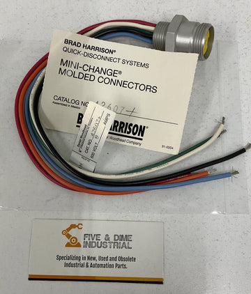 Brad Harrison Woodhead 42607 Mini-Change Receptacle 6P Female 12"