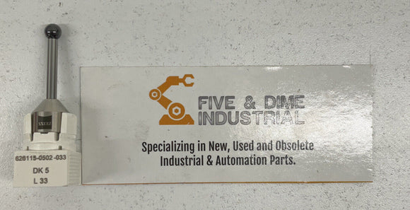 Zeiss DK-5 Carbide Tip Probe 626115-0502-033 L-33