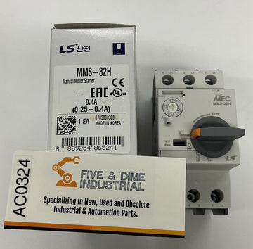 LS MMS-32H / MMS-32H-0.25-0.4A Manual Motor Starter 0.25-0.4A
