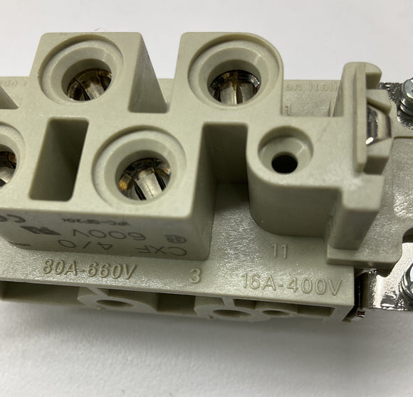 Ilme Mencom CXF-4/0 4-Pin Female Rectangular Insert