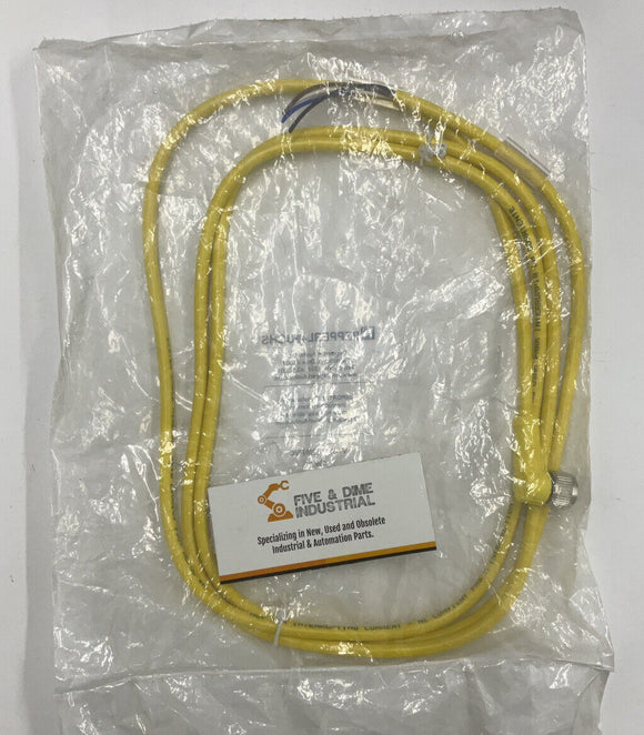 Pepperl  Fuchs V1-W-YE2M-PVC 4-Pin 90 Degree Female Cordset