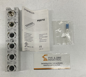 Festo CP-E08-M12-CL CP Input Module Terminal 538787
