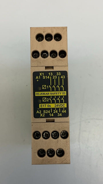 Jokab E1T 0s Safety Expansion Relay 24VDC - 0