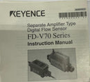 Keyence FD-V70A Digital Flow Sensor Amplifier-5