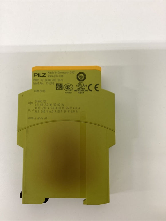 Pilz PNOZ-X2-24 VAC/DC  2n/o/774303 Safety Relay