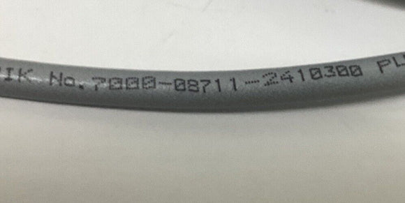 Murr 7000-08711-2410300 M8 Male 4-Pole Shieled Cable 3M