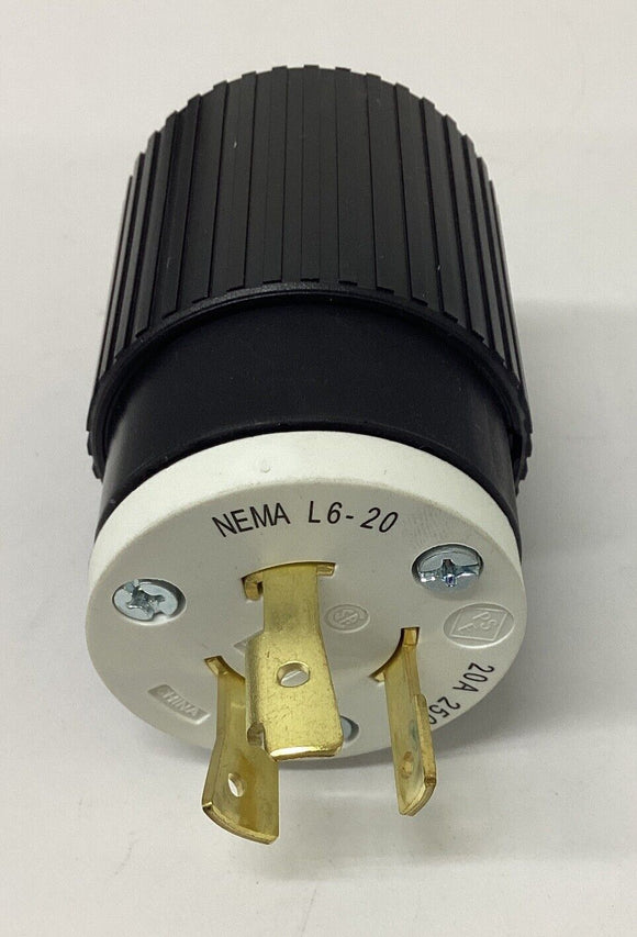 Bryant 70620NP Nema L6-20 Locking Plug