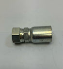 Kurt Hydraulics  FSX-12-12 3/4'' Hose ID Crimp x 3/4'' 45° SAE Female Swivel-3