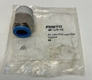 Festo QS-1/2-12  Fitting 153010 R1/2 BSPT Male Thread 12MM OD Tube-2