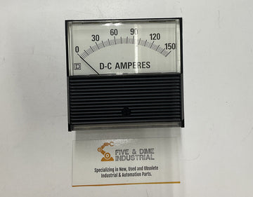 Square D 6309011324-0001 0-150 DC Amp Panel Mount Meter