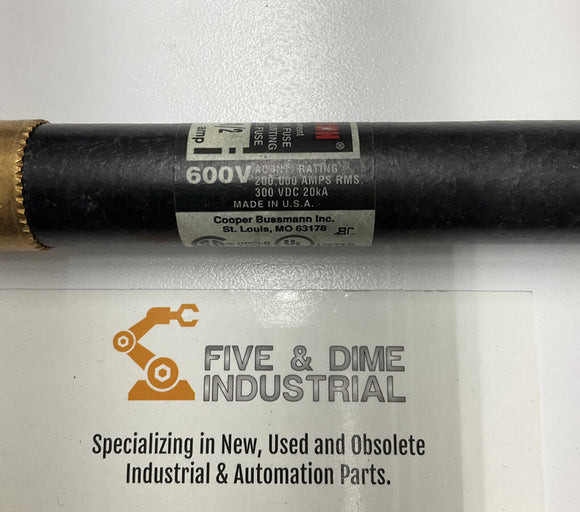 Bussmann Fusetron FRS-R-1/2  600V 1/2A Lot of 3
