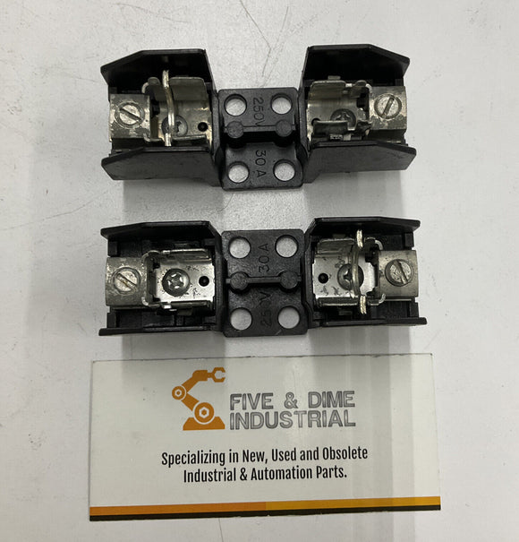 Marathon R30A1B 1 Lot of (2) Fuse Holder