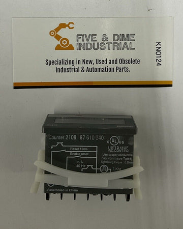 Crouzet 2108:87610340 LCD Panel Meter 4-30 Vdc