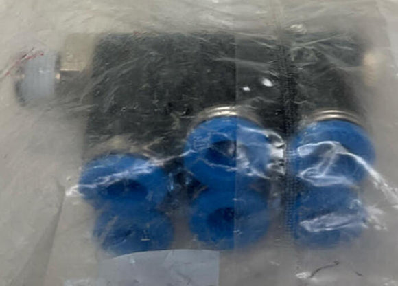 Festo QSLV6-1/8-6 Distribution Tee for 4 Pun & Pan Tube 153242
