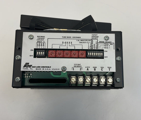 Red Lion Controls Series 600 Four Digit RPM Counter
