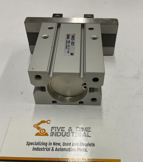 SMC MHZ2-32C1 Linear Guide Parallel Type Air Gripper Single Acting